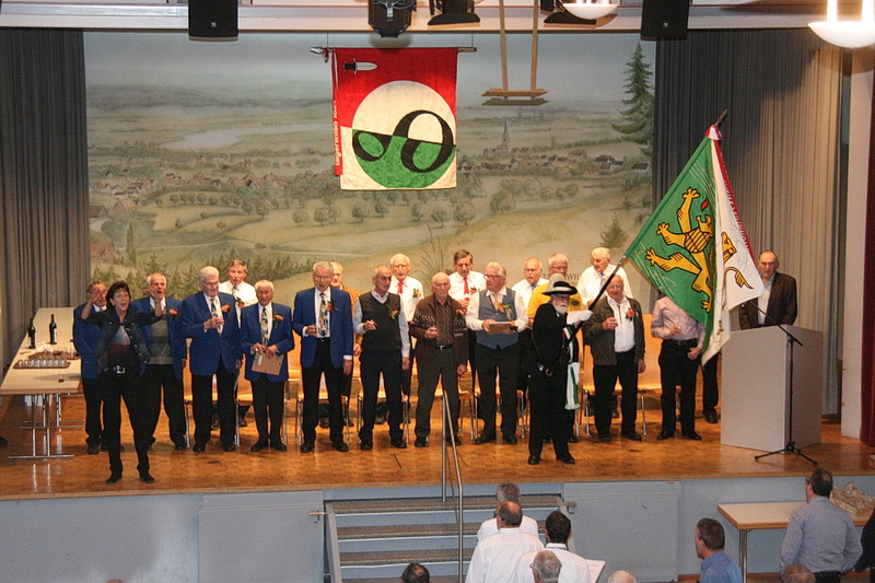 Veteranen singen das Thurgauerlied